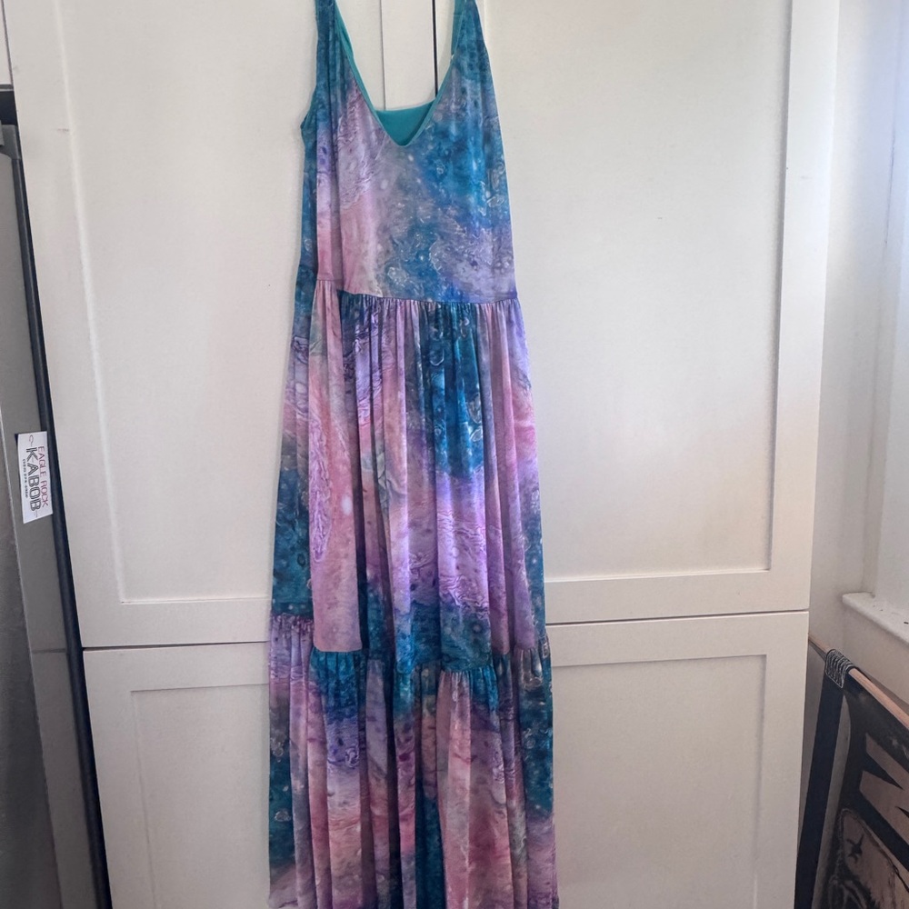 Blackmilk Jupiter Galaxy Sheer Midaxi Dress - Picture 4 of 6
